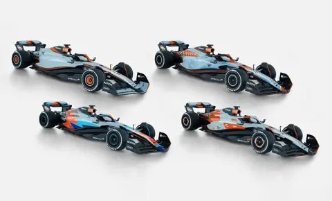 Gulf Oil International and Williams Racing announce F1 fan voted livery