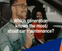 Which generation knows the most about car maintenance?