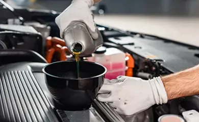 Wrong engine oil