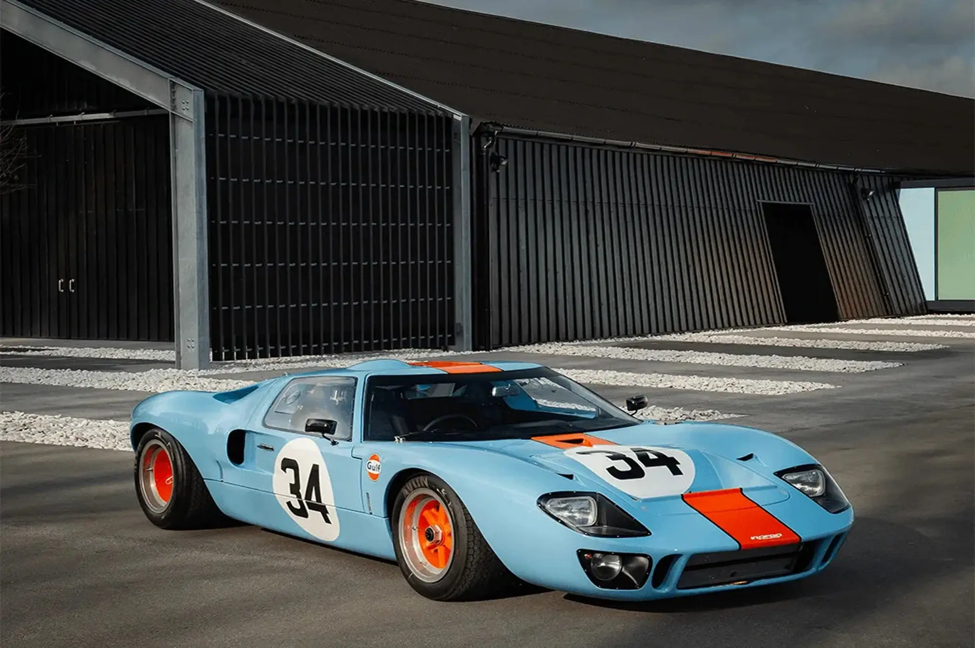 Ford GT40 Gulf Livery - Car Livery by a_keebord, Community