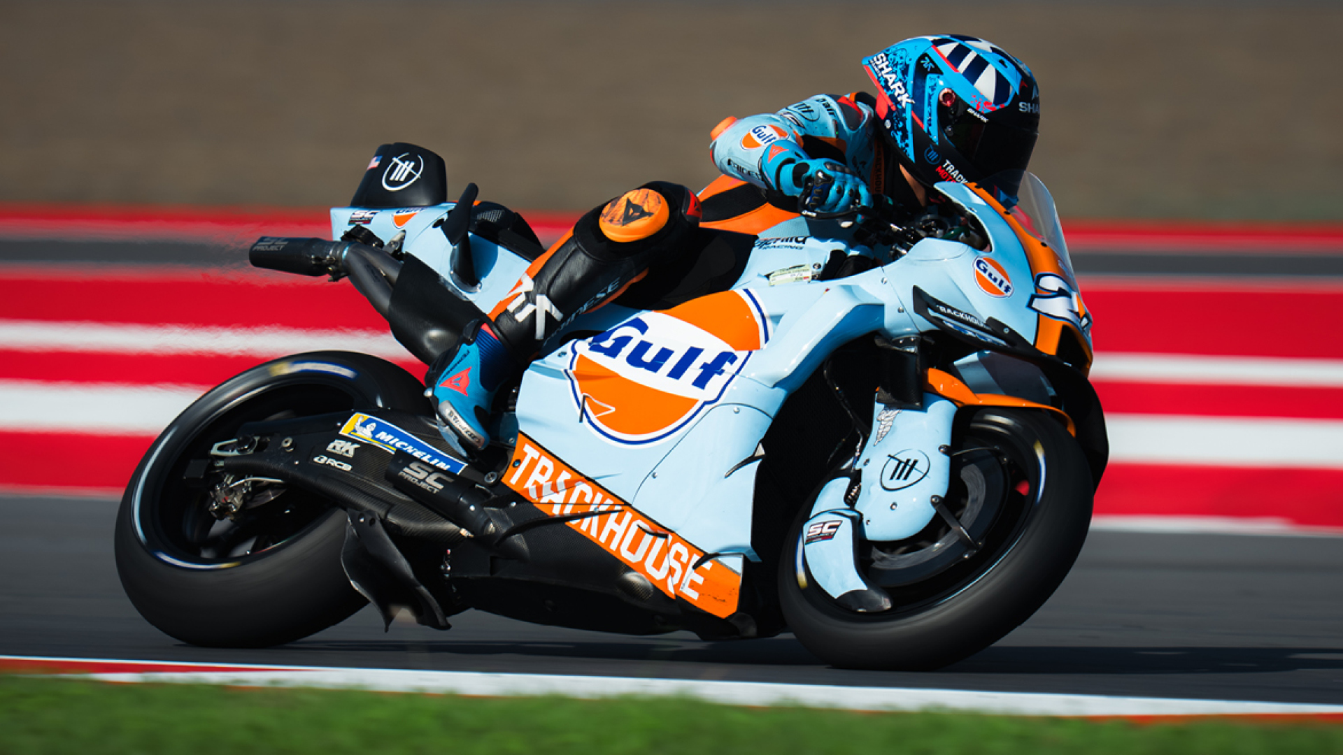 Gulf x Trackhouse Wallpaper 02 - Desktop