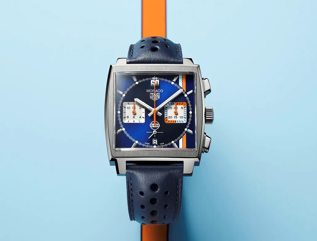 Gulf x TAG Heuer Steve McQueen Watch Special Edition