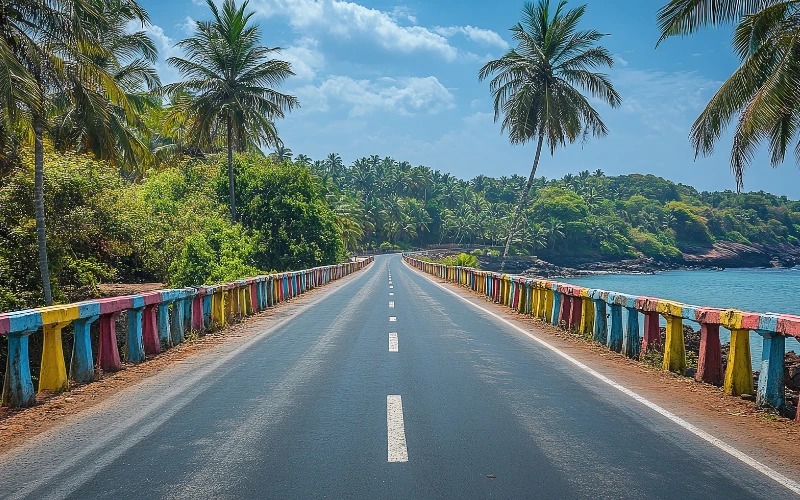 Mumbai to Goa (via NH66)