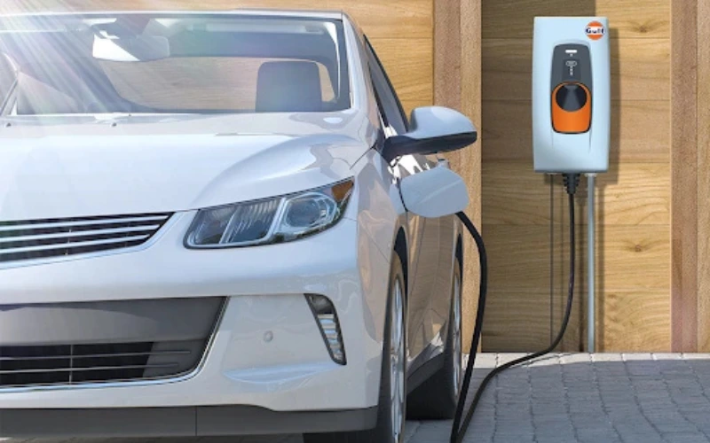 EV car charging at home 