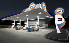 Gulf brand gas stations