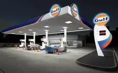 Gulf brand gas stations