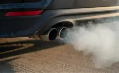 car exhaust smoke