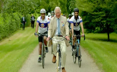Gulf Oil embarks on a unique royal bike ride in support of the British Asian Trust