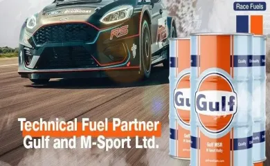 M-SPORT TEAMS UP WITH GULF RACE FUELS